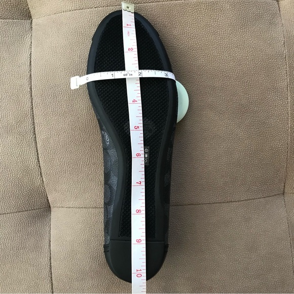 Final sale New Coach New York real leather logo flats - Picture 13 of 13